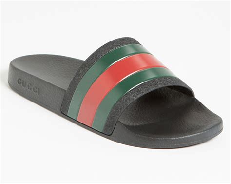 gucci slides mens fake|Gucci knockoff slides.